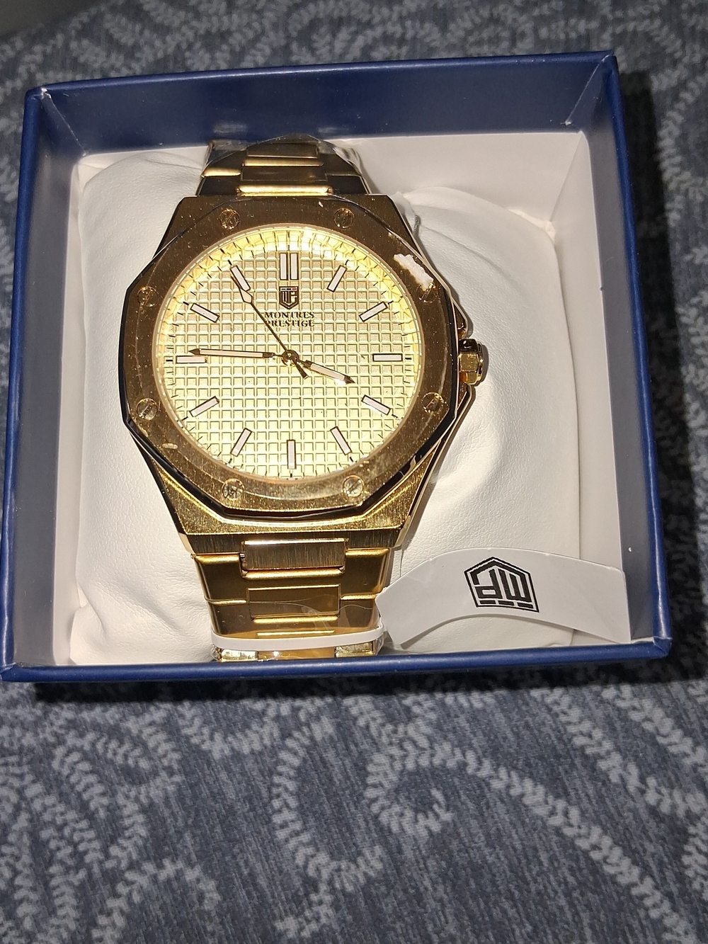 Gold Men's Montres Prestige Watch